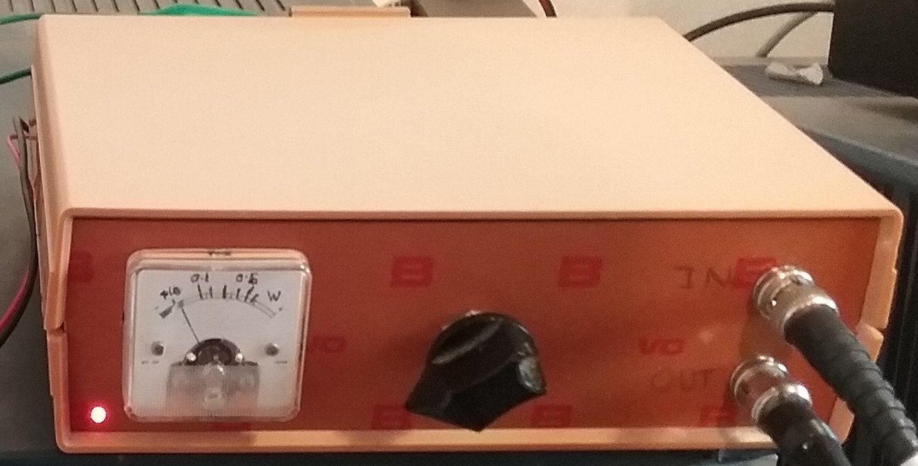 Front view of the Transverter